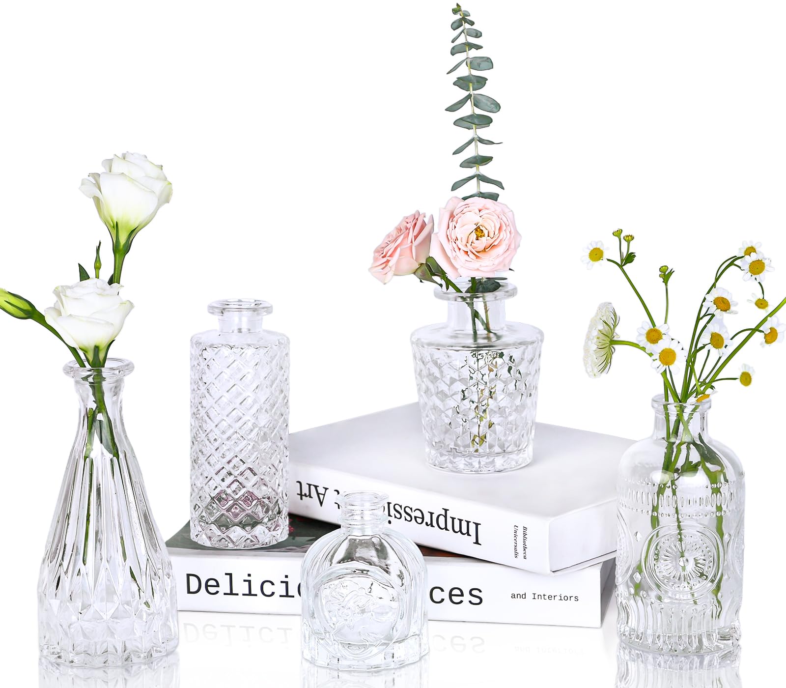 Mini Flower Vases set of 5