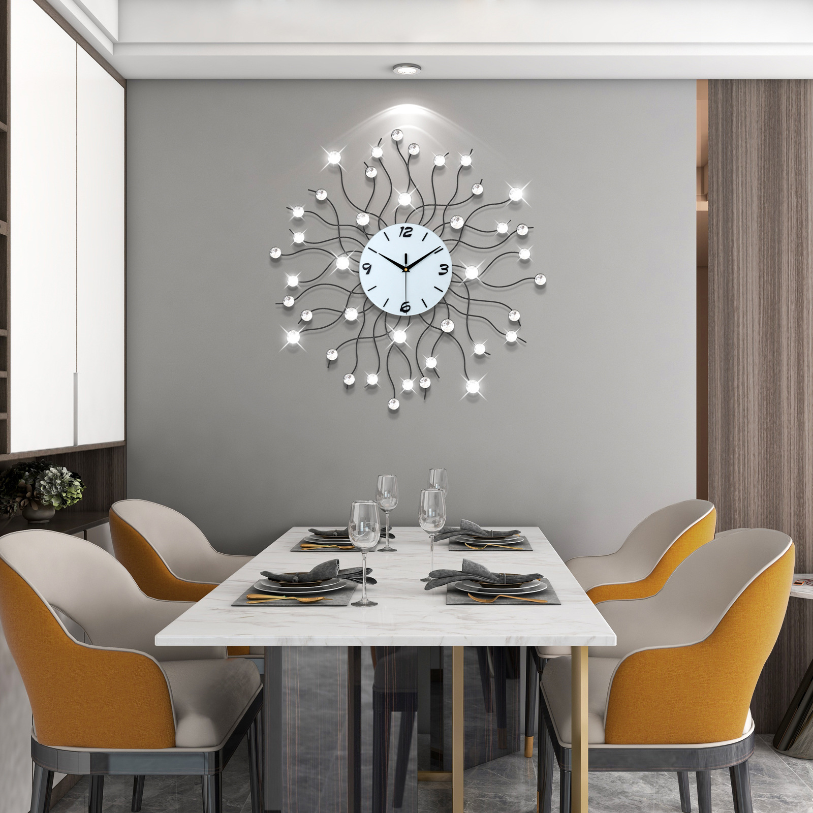 Creative Modern Wall Clock - Quartz Design