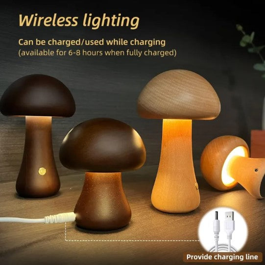 Mini Mushroom Table Lamp