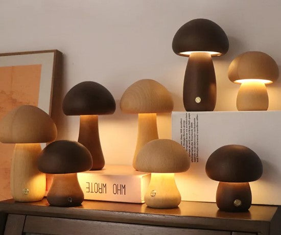 Mini Mushroom Table Lamp