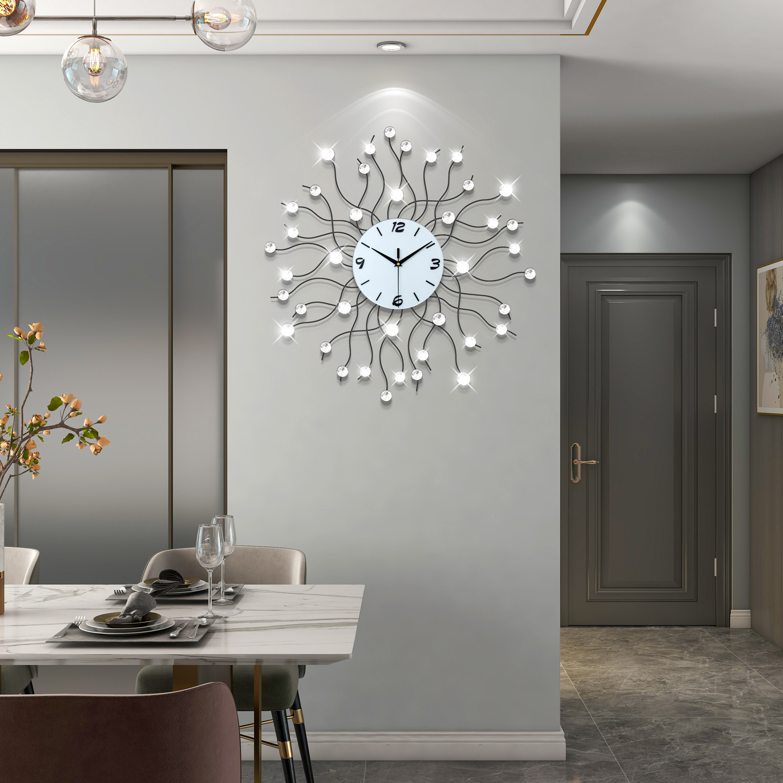 Creative Modern Wall Clock - Quartz Design