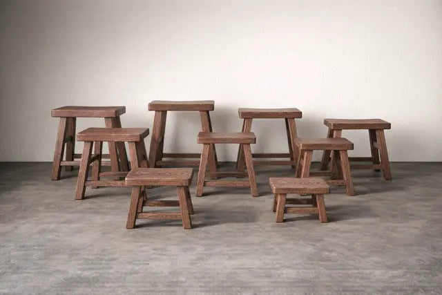 Wooden Stool for Kids - Simple Home Use Design