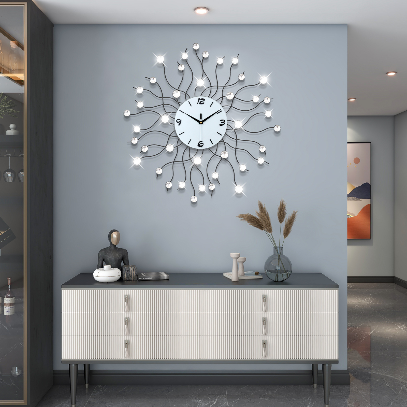 Creative Modern Wall Clock - Quartz Design