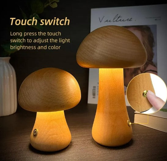 Mini Mushroom Table Lamp